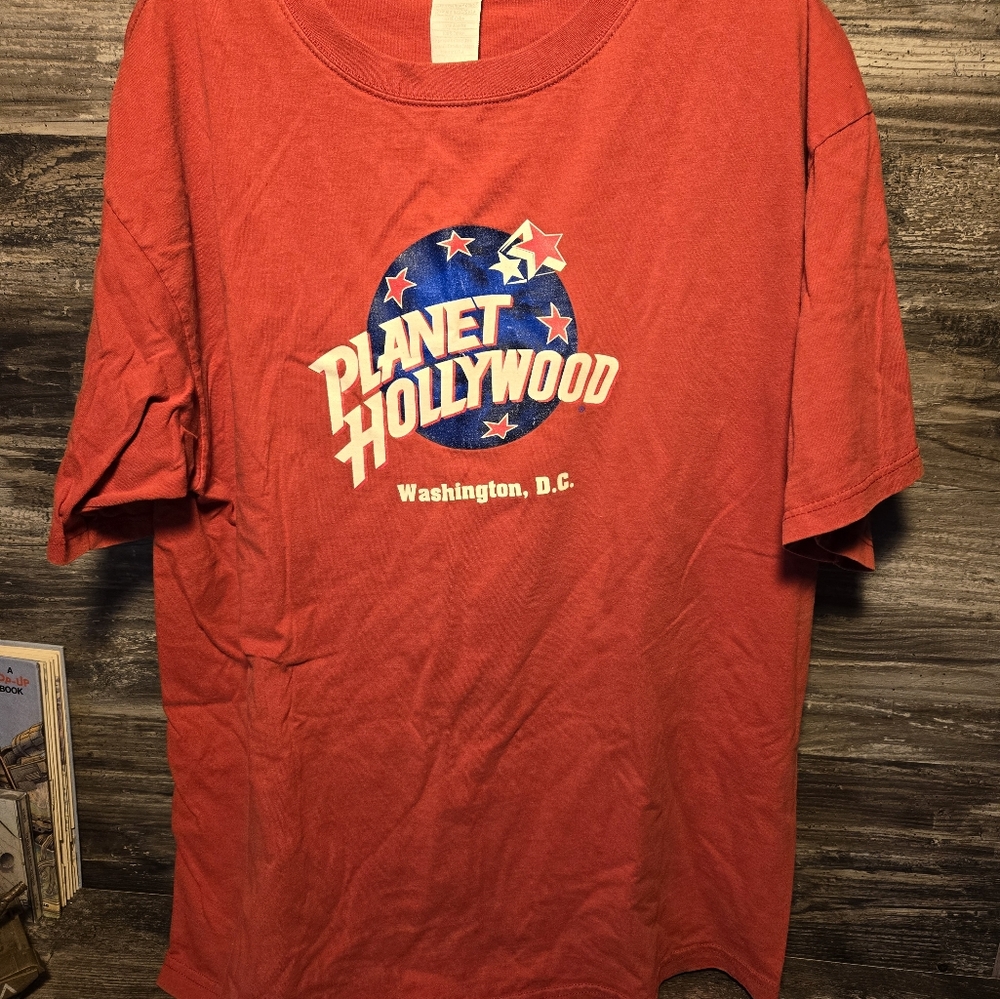 Vintage Planet Hollywood "Washington DC" T-Shirt Men’s XL Made In USA